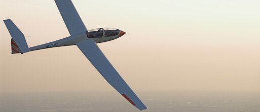 Im Segelflugzeug dem Pionier Otto Lilienthal auf der Spur.